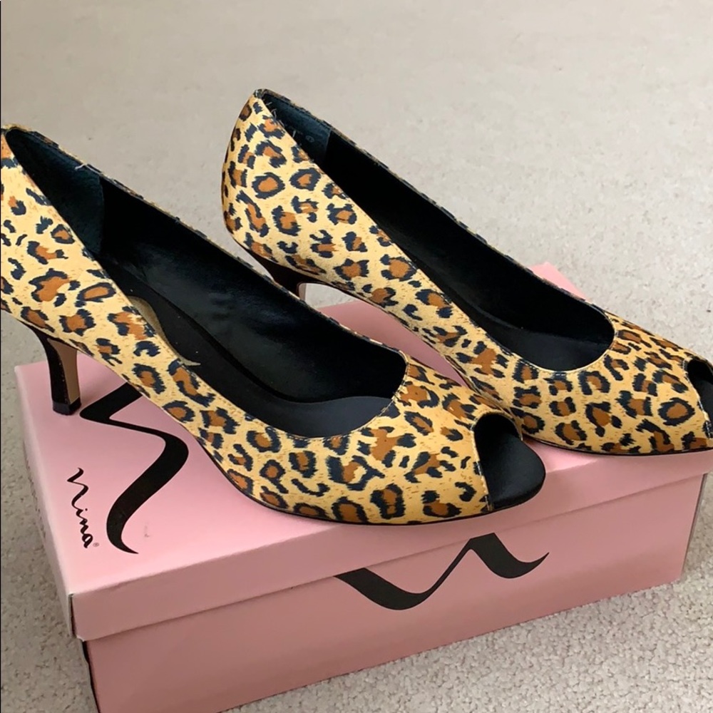 Leopard print shoes